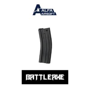 200 BB Çelik MID-CAP AR-15 Şarjör - Siyah [BattleAxe]